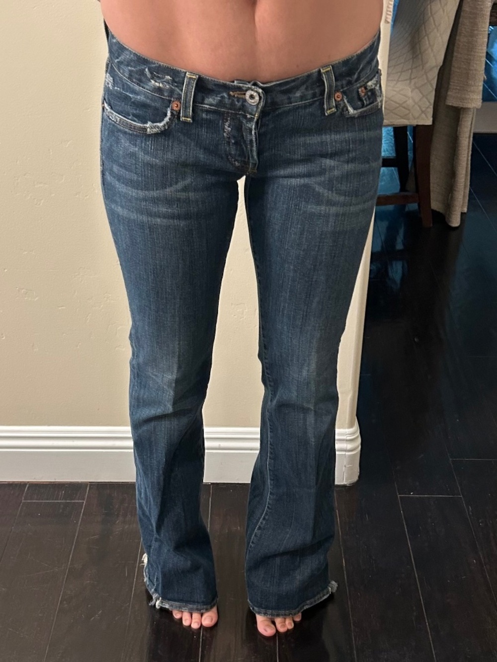 Lucky Brand Y2K Low Rise Flare Jeans